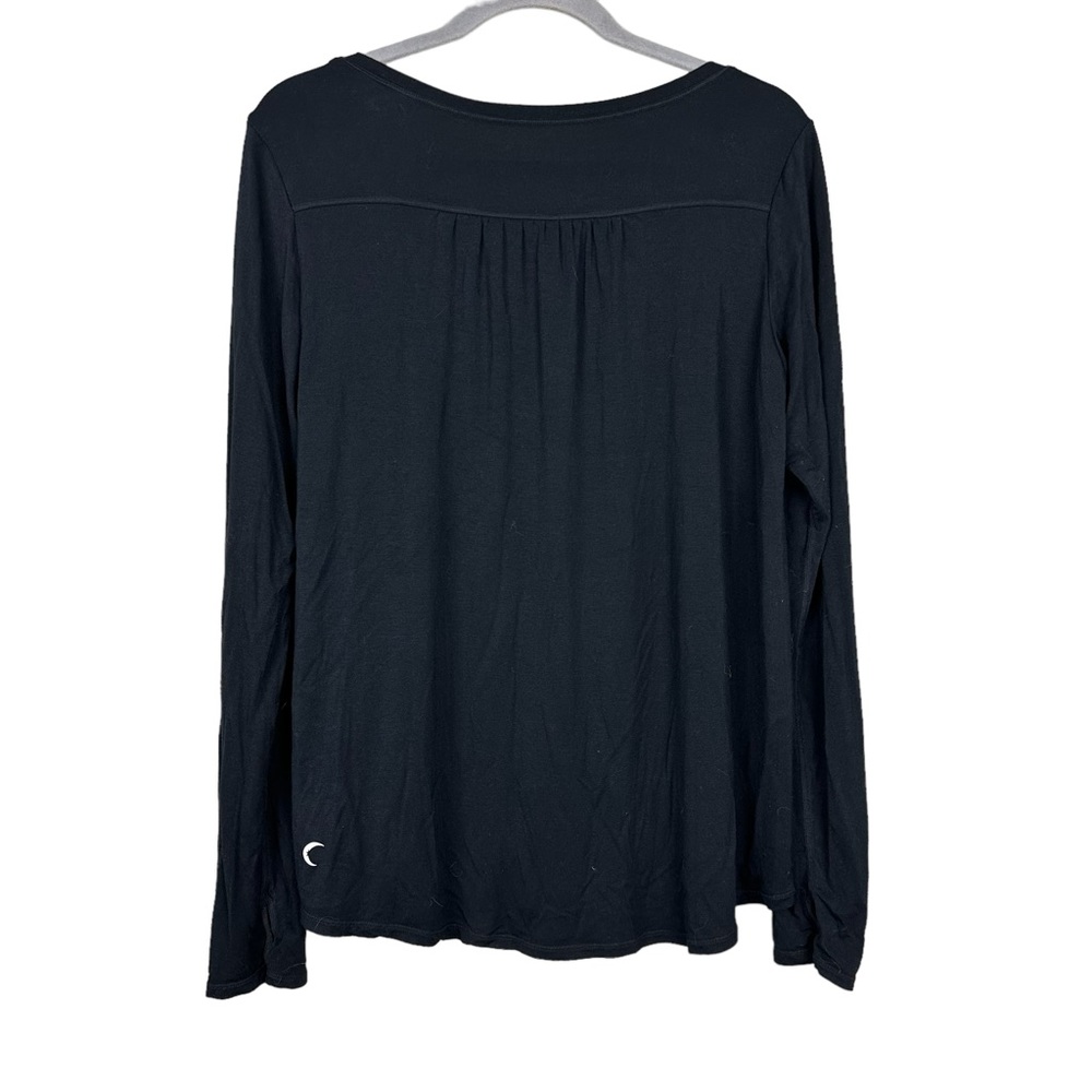 Black Long Sleeve Women's Tee - Picture 3 of 6